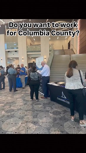 8K views · 42 reactions | Did you miss the Columbia County job fair? You can still submit your application online now!#columbiacountyga #colctyga #localgovernment #jobfair #hiringtips | Columbia County, GA - Government | Facebook