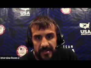 2020 Olympic Team Trials MFS 57KG Joe Colon after quarterfinals