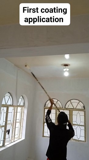 3.1K views · 32 reactions | First coating application #facebookreels #maynardcollado #teammapwak #covelight #construction #Philippines #PaintingWorks #pintura | Maynard Collado | Facebook