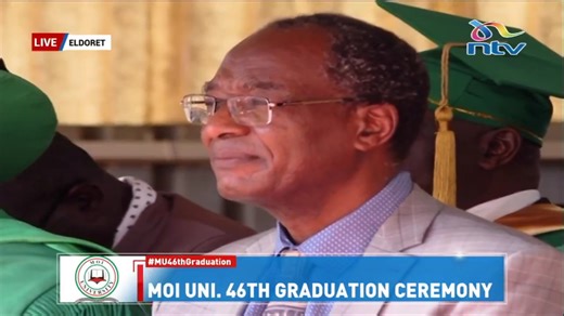 Moi University 46th Graduation Ceremony Prof. Dankit Nassiuma will be installed as Chancellor of Moi University #MU46THGraduation | NTV Kenya
