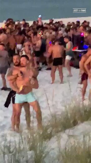Over 150 men on a beach? This is what we call an orgy!Full film of this public swinger party on our channel.https://t.co/Ip2HXoz8N6
