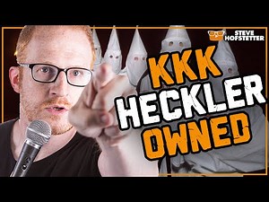 KKK heckler gets owned by stand-up comedian - Steve Hofstetter
