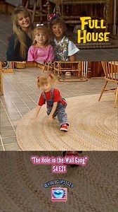 Full House -The Hole-in-the-Wall Gang- S4.E21 Jesse and Joey set about renovating the attic into a loft for newlyweds Jesse and Becky. DJ and Stephanie argue. | ad12393322
