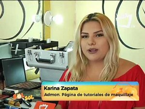 Karina Zapata y su amor por el maquillaje