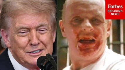 Trump Recalls 'The Late, Great Hannibal Lecter' While Touting Dropped Border Crossings