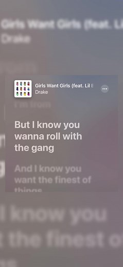 Drake - Girls Want Girls Lyrics