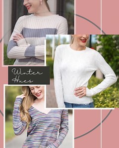 ️ Shades of gray, dreamy ivory, and subtle tints are the perfect canvas for your winter wardrobe. ❄️ We're crushing on this neutral and tinted color palete. It screams feminine and chic! #WinterHues #FashionCrush #GrayAndIvory #WinterWardrobe #CozyChic #ShopNow #holliesboutique #stripesweater #fyp #ShopSmall #springstyle #boutiquefinds #onlineshopping #colorfulfashion | Hollie's Boutique | Facebook