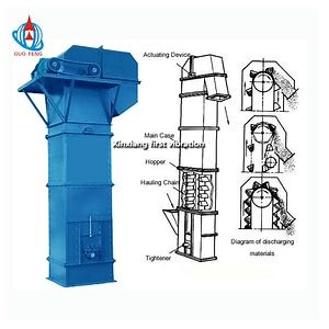 [Hot Item] Vertical Transport Conveyor Lift Belt Bucket Elevator