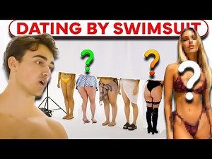 BLIND DATING 6 GIRLS BY SWIMSUIT! (DOUBLE FUMBLE)