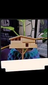 A miniature treehouse for your plants. #mcm #midcenturymodern #plants #1960s #retro | Mid Century Retro Layers