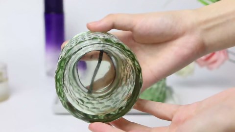 2pcs Amber Glass Toothbrush Holder, Bathroom Tumbler Cup and Toothpaste Holder Set, Toothbrush Holders with Silver Divider, Bathroom Tooth Brush Cup Organizer for Brushes,Toothpaste and Razor