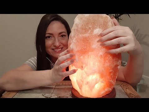 ASMR Salt Lamp Scratching