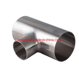 [Hot Item] Stainless Steel Sanitary Welded Equal/Customized Tee