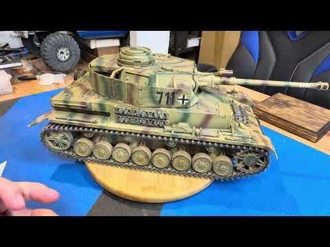 1/16 Tamiya RC Panzer IV Ausf J Build review