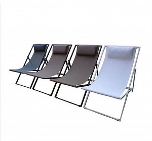 [Hot Item] Wholesale Outdoor Patio Garden Swimming Pool Metal Folding Beach Chair