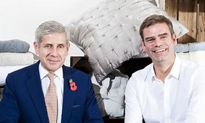 Sir Stuart Rose gets into bed with Duvet & Pillow Warehouse
