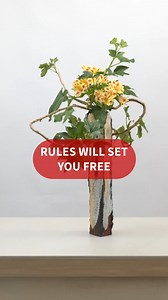52K views · 3.1K reactions | Rules aren’t limits—they're the roots of your creativity. Learn how nature and structure become art. Sign up for my newsletter. | Ikebana Belgium | Facebook