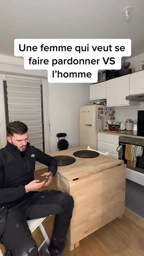 58K views · 1.1K reactions | L’homme vs la femme pour se faire pardonner #humour #couple. | Kev.aly | Facebook
