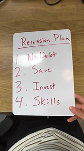 23K views · 18 reactions | Heres what you should do to prepare and survive in the recession if you want to come out on top #recession2022 #recession #recessionproof | Investarters - Real Estate Investing For Beginners | Facebook