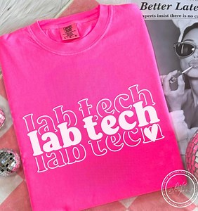 Lab Tech SVG, PNG, Laboratory Tech, Stacked, Retro - Etsy