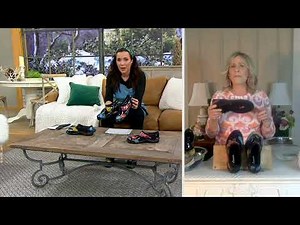 Sloggers Big Floral Waterproof Garden Shoe w/ Comfort Insole on QVC