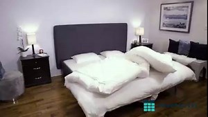 The future is finally here. Introducing the world’s first dual-zone climate controlled self-making bed. Yes, self-making bed! The latest innovation in home automation. Try it for 100 nights risk free. | SmartDuvet