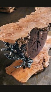 We use ethically sourced maple burl slabs in many of our nature-inspired furniture designs. Our creations highlight the organic shapes and edges of the burl slabs, while our premium hard wax oil finish enhances the rich wood grain and tones of the burl. If you're searching for a one-of-a-kind heirloom piece of furniture that is both functional and artistic, look no further than our collection of maple burl tables, which includes coffee tables, accent tables, dining tables, and pub tables. Some s