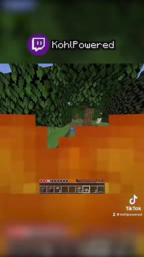 This was hard #minecraft #fyp #zombie #fire