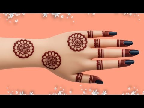 Beautiful Stylish Trick Mehndi Design | Mehndi Designs For Hands | Diwali Special Mehndi Design