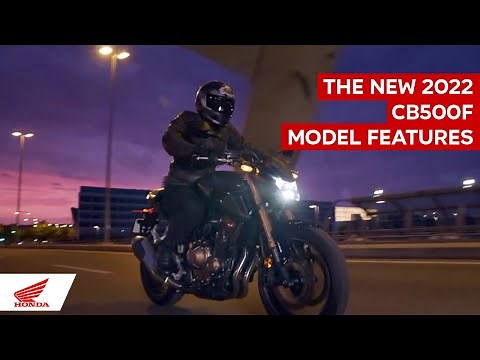 The 2022 CB500F - Model Features