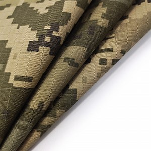 [Hot Item] Continue Dyeing Woven Camouflage Uniform Cotton Polyester Workwear Fabric