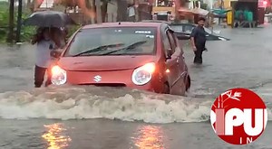 SMART City ! Heavy flood in Agartala City after a few splashes of Rains. TIWN Video June 17, 2022 | Tripurainfoway