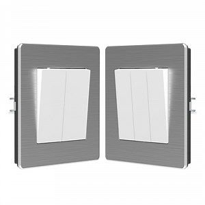 [Hot Item] Customized Package High-Quality with USB Charg Flush-Mounted European Wall Switch Socket