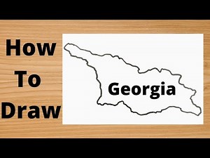 Simple trick to draw the map of Georgia