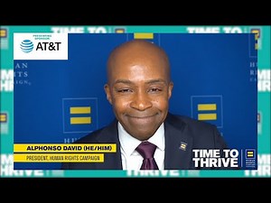 2021 Time to THRIVE: HRC President Alphonso David