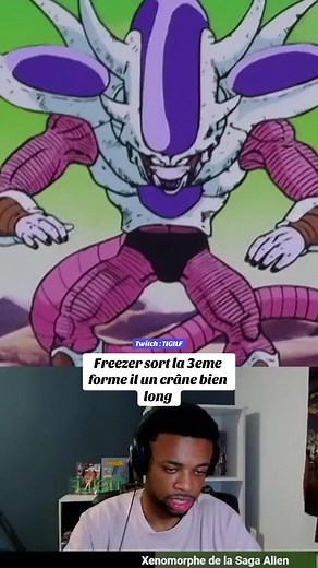 Freezer 3eme forme Transformation - Dragon Ball Z