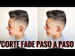 Corte fade para adolescentes