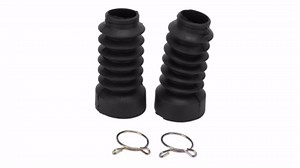 KIMISS 2PCS Motorcycle Front Fork Dust Cover, for DIO 18/27/28/34/35, Shock Absorber Boot, Rubber Replacement, Shock Damping Guard