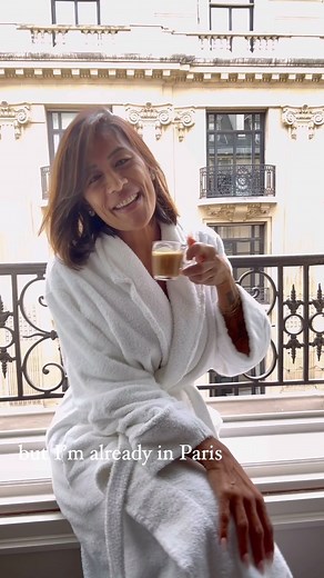 Bonjour from Paris 💋. We have so many pictures to share…coming soon! But hopefully you’re “here” with us via my stories 😘. | Tania Baron