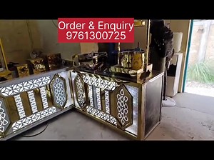 Catering Counters Wholesale | Mocktail Counters | Hotel Ware | Golden Decor Contact us at 9761300725 #weddingplanner #hotel #eventplanner #banquethall #catering #food #goldendecor #reels #explore Golden Decor | Golden Decor