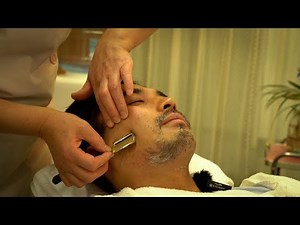 Past Era Hair Style in Japanese Classic Barber | Relaxing Shaving & Hair Set