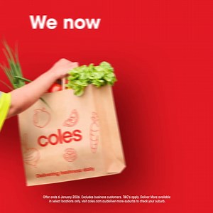 687K views | We now Deliver More to your door. Available in select locations only. Minimum spend $50. Terms and conditions apply. | Coles | Facebook