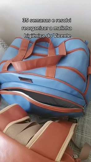 me digam se vocês também já arrumaram as bolsas do bebê de vocês.. #35weekspregnant #35semanasdegestacao #maternidade