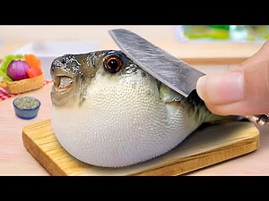 MOST Satisfying Miniature Seafood Compilation - 1000+ Puffer Fish Recipe Idea by Mini Yummy