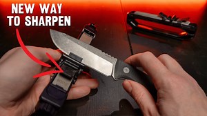 Ultimate backpack knife sharpener