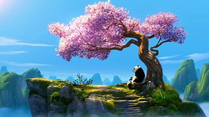 Kung Fu Panda 4 Po - Live wallpaper for PC, Favorisxp