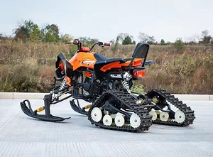 [Hot Item] Best Selling 300cc Snowmobile CCC Certification Gas Snowmobile Chinese Snow Mobile for Adult