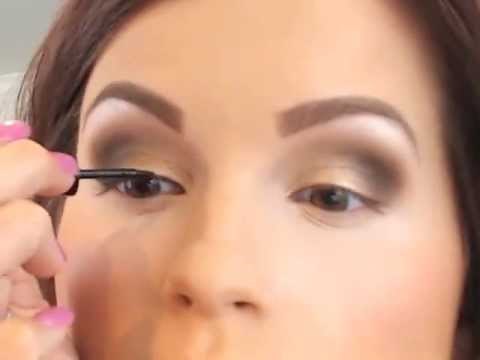 Easy Brown Smokey Eye Tutorial