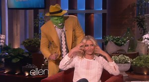 Cameron Diaz effrayée par "The Mask" chez Ellen