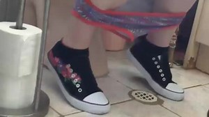 Sweet teen girl has explosive diarrhea